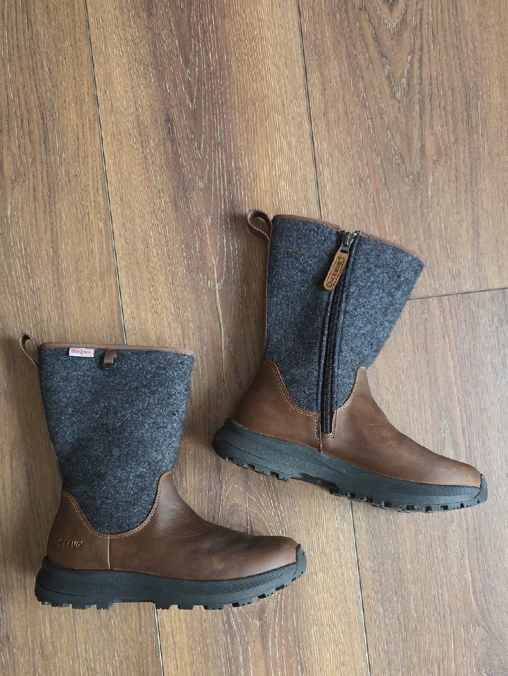 Icebug Grove 2 ReWool BUGrip - Coffee/Grey 7.5